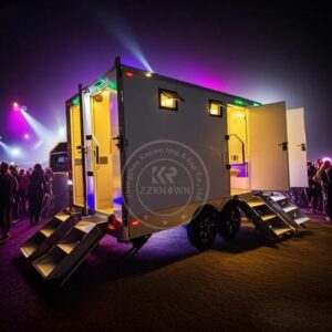 2025 2025 NEW Standard Low Price Portable Toilets Trailer Porta Potty Outdoor Toilet Portable Restroom Trailer Toilet