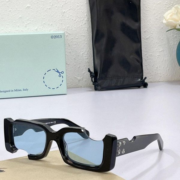 Fashion OFF W sunglasses designer Offs White cool style fashion classic thick plate black white square frame eyewear off glasses man eyeglasses with original box