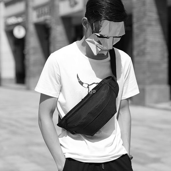 New men's waist pack sports leisure chest bag purse Oxford cloth shoulder bag dead fly bag male manufacturers a piece of hair