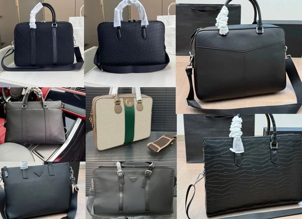 Briefcases Designer Men's bag computer bag handbag classic and versatile Large capacity selection