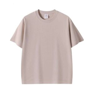 Clothing Manufacturer 230g 100% Cotton New Solid Color Simple Fashion Crew Neck Short Sleeve Men's T-Shirt