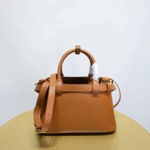 10A Retro Mirror Quality Designer Replication Tote 28cm Cowhide Women Handbag Fashion Buckle Genuine Leather Shoulder With Dust Bag Free Sh