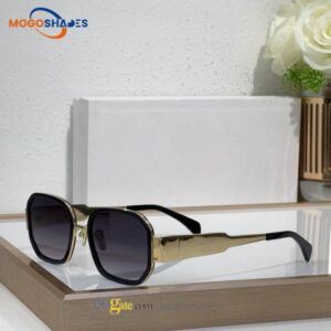 Luxury Designer Sunglasses for Women Gafas de Sol Classic Round, UV400 Protection, Unisex Fit for Hiking, Beach Days & Boho Fashion Trends CL40332F