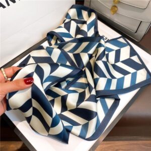 Korean new spring and summer long double-layer double-sided silk scarf –832331