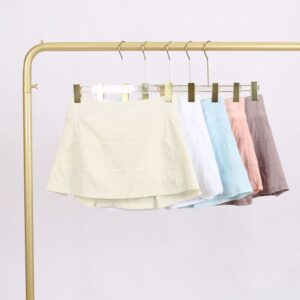 Yoga Simple Solid Color Yoga Clothes Fashionable And Versatile Comfortable Sports Skirts Women's Summer Little Fresh