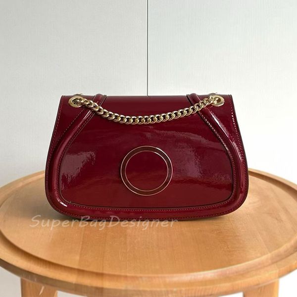 7A Luxury Blondie shoulder bag crossbody Double shoulder straps trim Cotton en ing Round Interlocking designer bags handbag Designer bag women Crossbody Bags lady