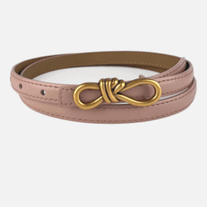 Fine detail retro genuine leather women's belt for matching with casual pants and dress. Leather belt for dress.