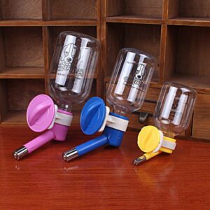 Pet Tableware Puppy 150/250/500ml Automatic Small Type Cat And Dog Dispenser Hanging Water Drinking 3 Color Wholesale