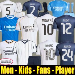 24 25 26 MBAPPE BELLINGHAM VINI JR soccer jerseys real HUIJSEN valverde ARDA GULER 2025 football shirt VALVERDE Camisetas MaDrIdS men kids Baseball TRENT US Pack