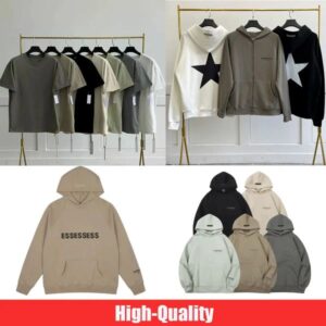 Men Hoodies Designer Hoodie Essentail Sweatshirts Hoody Women High Street Streetwear Ess Loose Hoodie Couple Tops Cotton Sweater Pullover Long Sleeves Jumper Tees