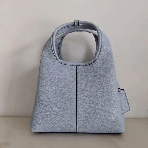 Tote bag Shoulder Bag Women Cowhide Leather Large Capacity Vegetable Basket Portable Female Bag Multi-color Bucket bags Underarm Bag Leather Crossbody Shopping Bag