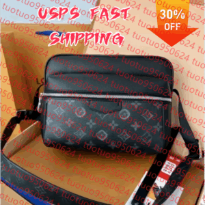 Handbags Men Leather TRIO Messenger Bags Luxury Shoulder Bag Make up Bag Designer Handbag Tote Man's bag