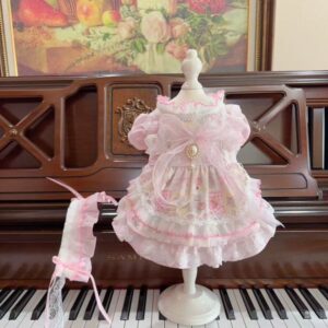 Pet cats, dogs, rabbits, clothes, princess dresses, seasonal sweet fairy dresses