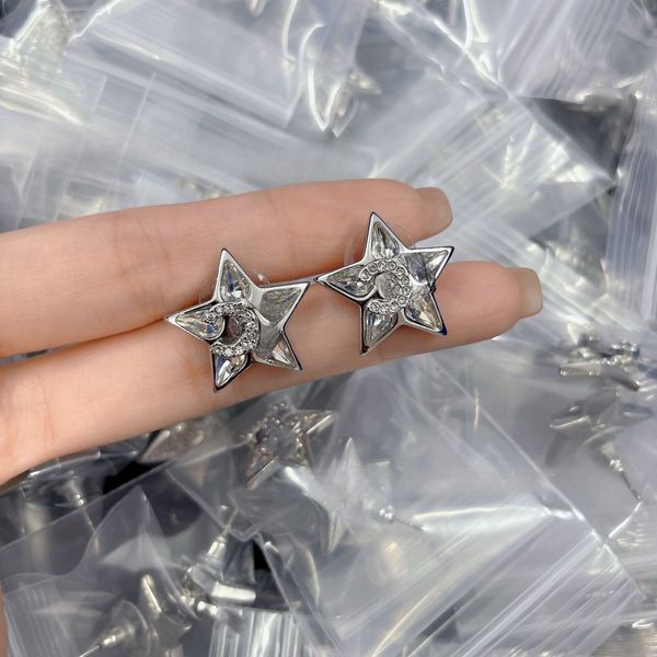 Silver Stud Designer Earrings For Women l Jewellery Fashion Stud For Girls With Box