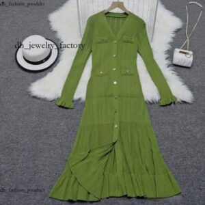 Sandro Dress For Woman Ele V Neck Skrit Denim Knitted Long Dress Women Fashion Short Summer Dress Sve Buttons Dresses 2025 Chic Office Lady Pockets Robes 8fa 1f2 dd9