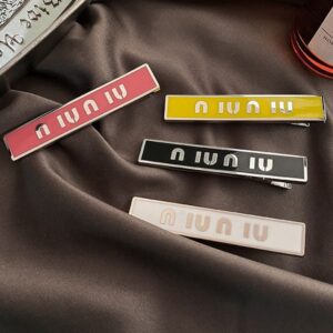 Luxury Barrettes Designer Womens Girls Hairpin High Quality Metal Brand Classic Hairclips Fashion Letter Shark Hairpin Hair Clips Hair Accessories