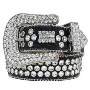 diamond simon Belts Designer Fashion for Men Women Shiny diamond Black on Black Blue white multicolour with bling rhinestones as gift