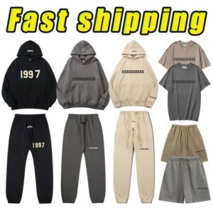 essential hoodie designer mens essantial hoodie men essantial hoodie tracksuit rhinestone mens hoodie clothe pullover sleeve o-neck letter printed cotton set