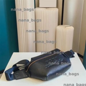 Designer Waist Bags Man Fanny Pack Black Leather Chest Bag For Women Mens Fashion Letter Canvas Bumbag Shoulder Bags Fannypack Belt Bum Bag G243227BF