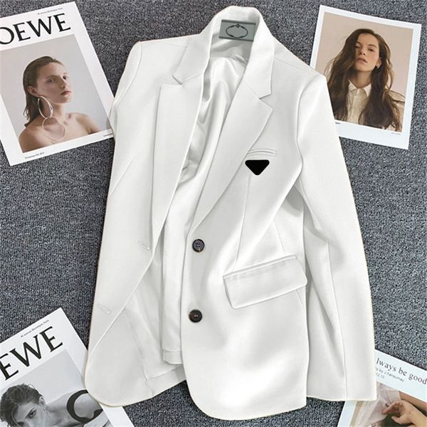 10A New Designer Women Suits Blazer jacket Slim waist cover suit top Man Suit fashionable autumn womens temperament coat Lady jackets ss36