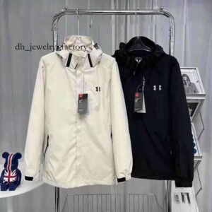 Under Amour Jackets Mens Windbreaker Jacket Flight Spring And Autumn Hooded Sports Windbreaker Casual Winter Sport Popular Windproof Under Amour Tracksui 2c4