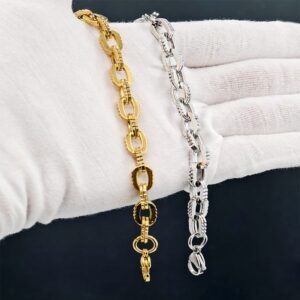 bracelet jewelry jewlery designer for women designer jewelry Stainless Steel 18K Gold Plated bracelets gold bracelet bracelet men braclet jewlery bangle