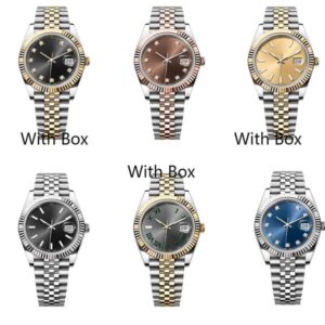 w1_shop Luxury Designer Watches Women and Mens Wath 41mm 36mm 31mm 28mm Mechanical Watch Waterproof Luminous Wristwatches Montre De Luxe 006