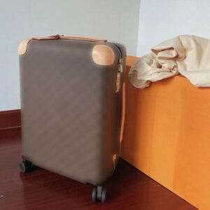 Designer Luggage with wheels Travel Suitcase for Men Women Genuine Leather Carry On Bag Large Capacity Suitcase Flower Design Unisex Leisure Trolley Box Cabin