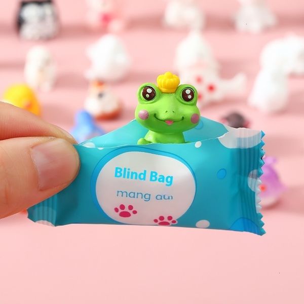 Adorable Miniature 3D Simulation Animal Blind Bags - Puppy and Bunny Designs for Children's Gifts