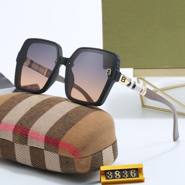 Designer sunglasses Luxury men's and women's large brand sunshades Tourism driving glasses