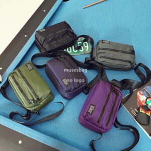 Japanese men's shoulder bag Fashion casual Oxford cloth youth crossbody bag Hip hop sports cycling messenger bag