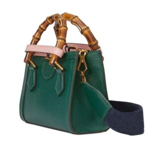 Designer bag Women's shoulder bag luxury bag Tote bag made of genuine leather, bamboo handle, magnetic buckle closure method Fashionable and multi-purpose