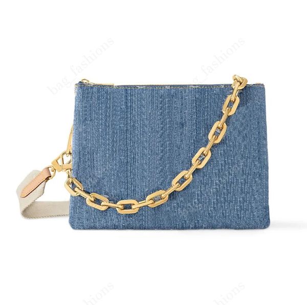 Cowboy Armpit Bags Designer Women's Fashion Gold Chain Handbags Tote Shoulder Bags001