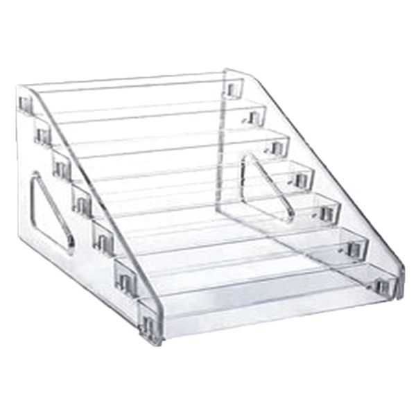 acrylic ladder style storage rack orderly placement of desktop items