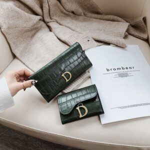 Free Shipping Vintage Korean Style Women's Wallet, Mini Short Card Holder Coin Purse – Compact Genuine Leather