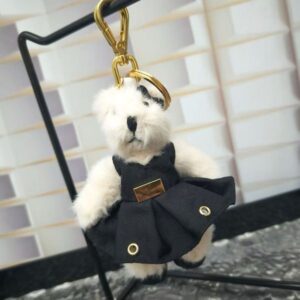 Designer Key chain doll keychain have a seat bag decoration pendant charms cute cartoon keyring fashion trendy high quality 01