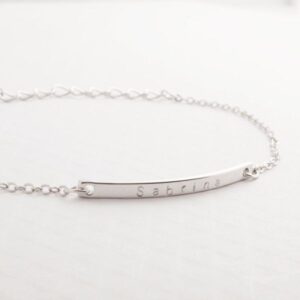 Cross border stainless steel personalized engraved bracelet, fashionable and personalized titanium steel women's versatile autumn and winter jewelry