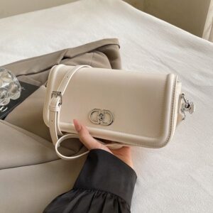 Free shipping fashion underarm small square women's high-grade sense niche chain hand single shoulder crossbody bag 2025s hot