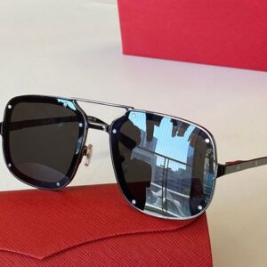 Oversized Designer Sunglasses Man Women Fashion Eyewear Pilot Santos de Carti Sun glasses Anti Blue light UV Double Bridge Metal Frame Screwdriver Mens Eyeglasses