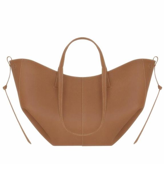 Designer Bag Le Cyme Bag Mini Tonca Textured Duo Shoulder Camel Numero Un Nano Ma Tote Women Cross Body Bags Lady Handbag Leather Bag