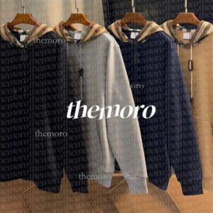 Mens Sweatshirts hoody Designer Hoodie Tide Brand Hooded Sweater Classic Plaid ing Loose Os Pullover Women Hoodies Cotton Jacket Top quality