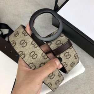 Mens Designer Belts Trendy Letters Print Men Women luxury Belt Four Season Smooth Buckle Multi Styles Waistband with Box