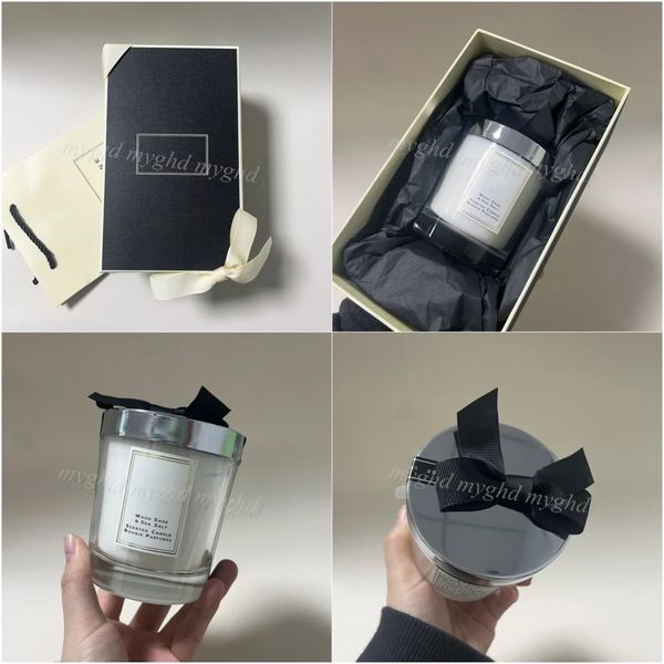 Home Scented Candles 200g Fashion Fragrance Incense Aromatherapy Candle With Box Bag 20026