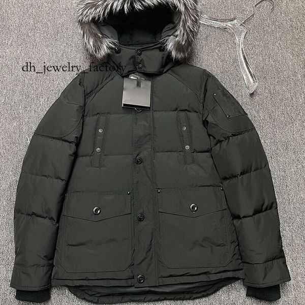 Moose Down Jacket Men's Fur Collar Parka Winter Waterproof White Duck Coat Cloak Doudoune Men And Women Casual Knuckle c83
