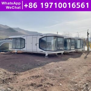 Prefab Tiny House Prefabricated to Live in Space Capsule Home Factory Price Hot Selling Mobile House Containers Customize Design
