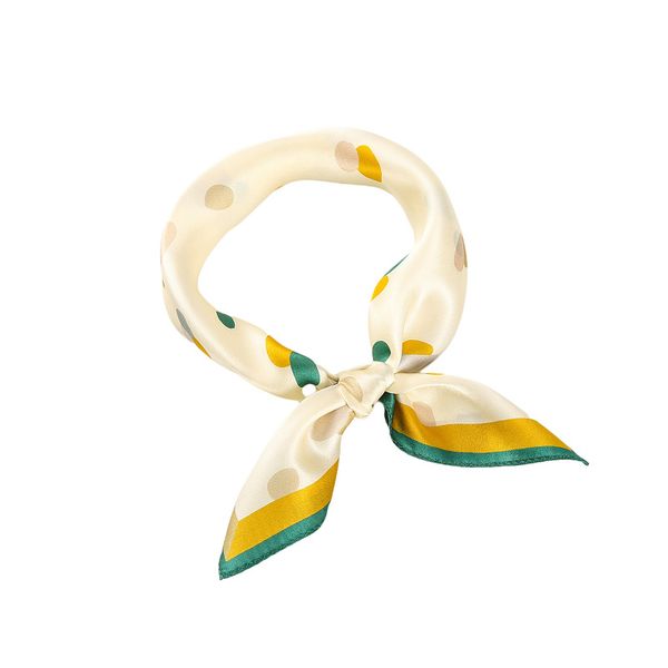 Spring and Summer Fashion Silk Printed Small Scarf --839250