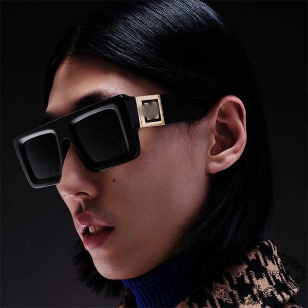 Fashion OFF W sunglasses high quality Off Brand Online Red Same Personalized Sunglasses Style Men and Women Hip Hop Cool OERI049 box with logo