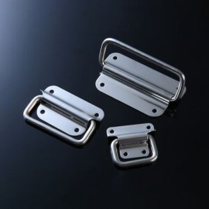 Sturdy 304 Stainless Steel Lift Rings – Ideal for Folding Tool Box Grips