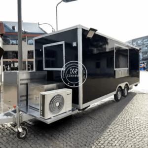 Mobile Food Cart Catering Truck Trailer Coffee Carts for Sale Outdoor Kitchen Fast Food Truck With Full Kitchen