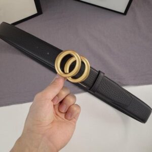 Designer Belt Fashion Mens Women Belts with Double Letters Super Quality Smooth Buckle Real Leather Strap 3.4cm 3.8cm 10 Style With Gift Box